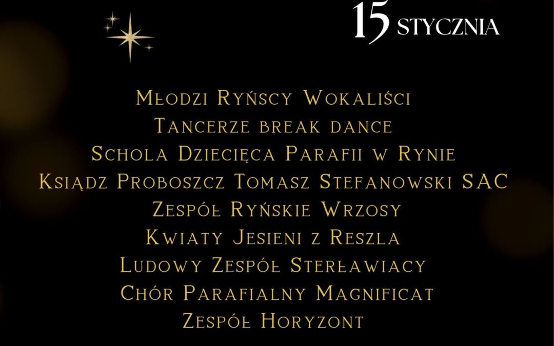 Koncert Kolęd i Pastorałek