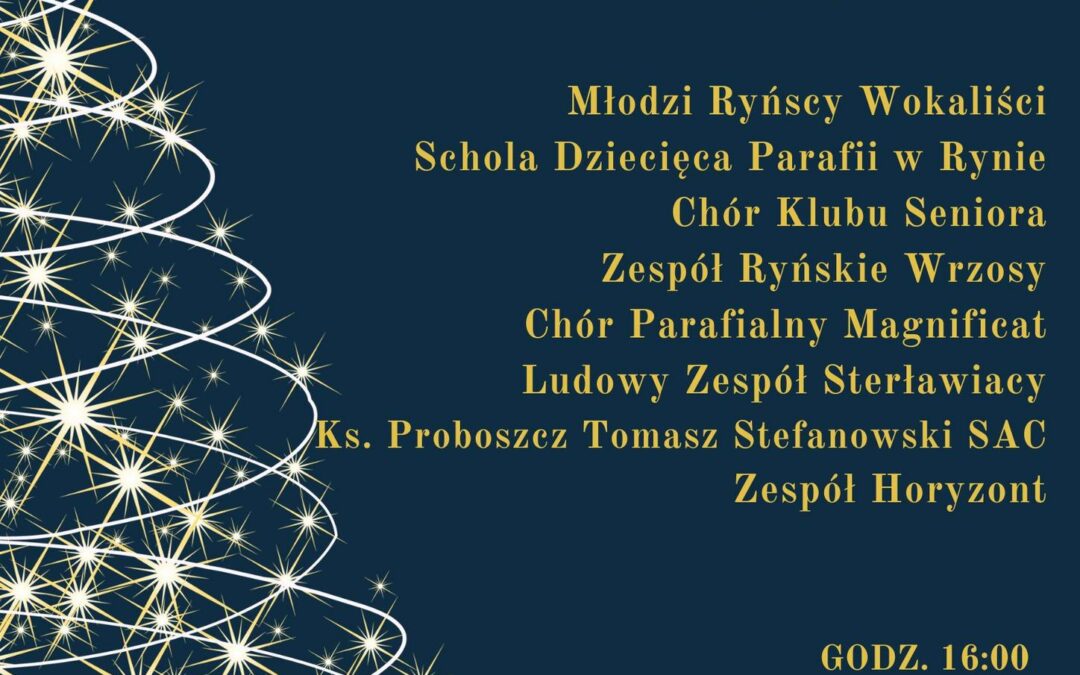 Koncert Kolęd i Pastorałek