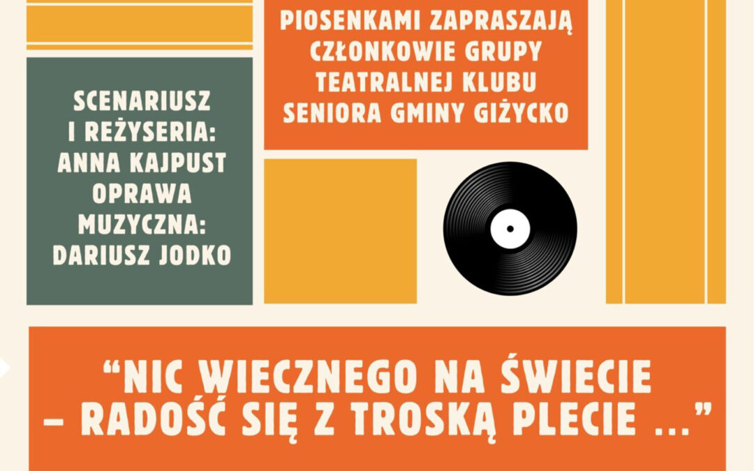 Nic wiecznego na świecie – radość się z troską plecie