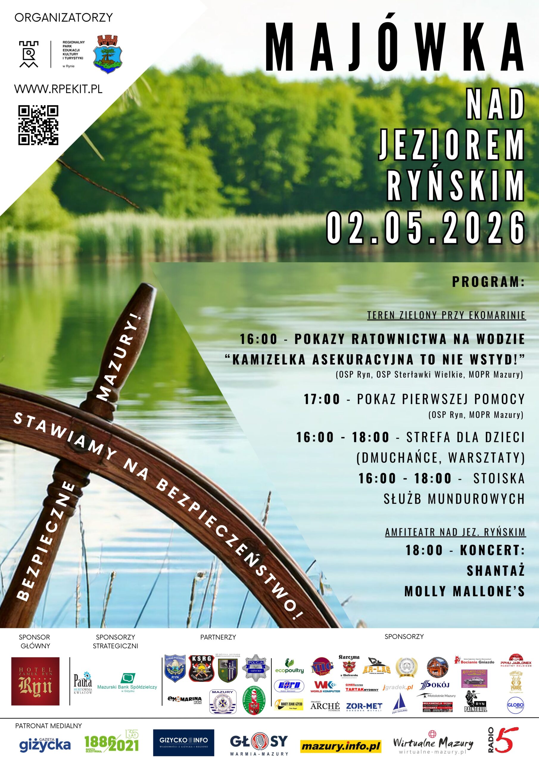 Majówka nad Jeziorem Ryńskim