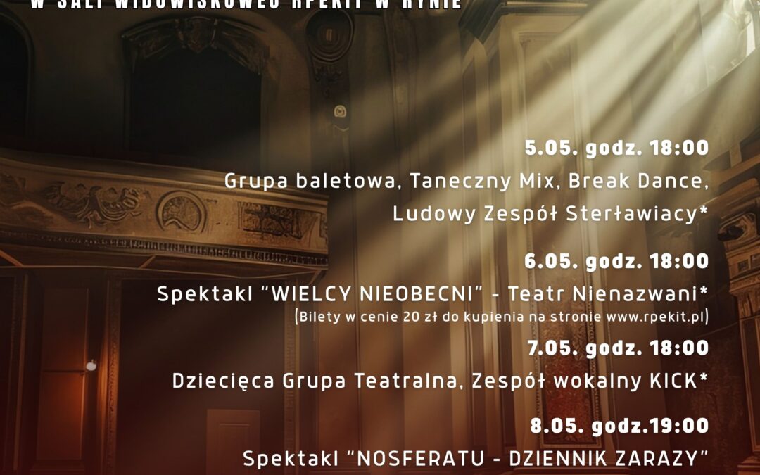 Święto Tańca i Teatru w Rynie