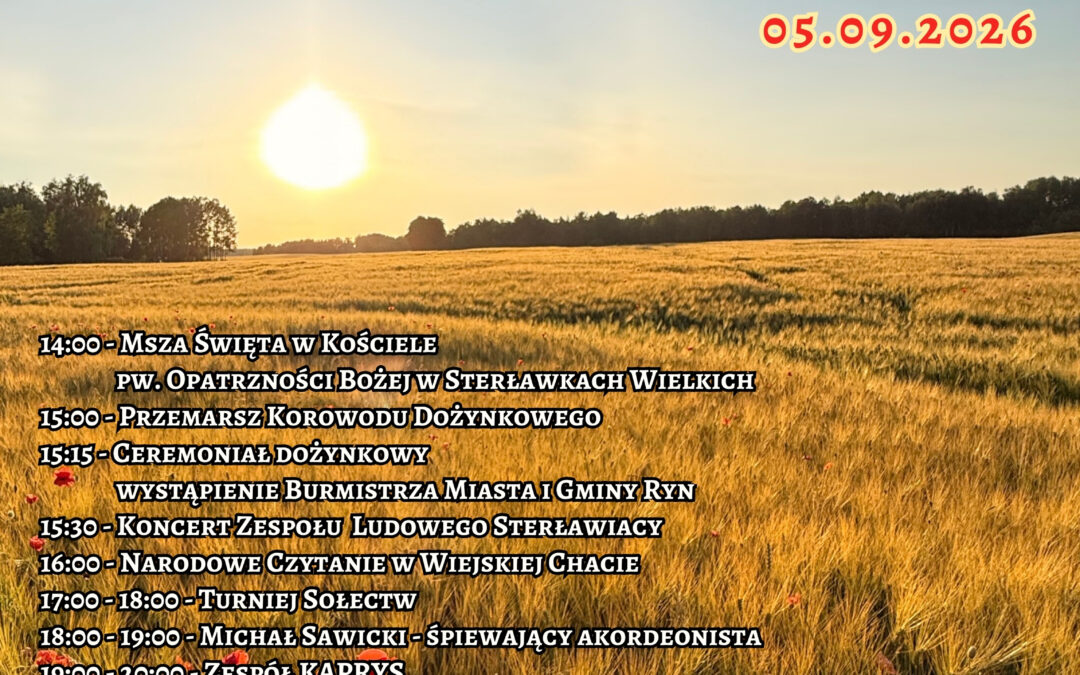 Dożynki Gminne w Sterławkach Wielkich